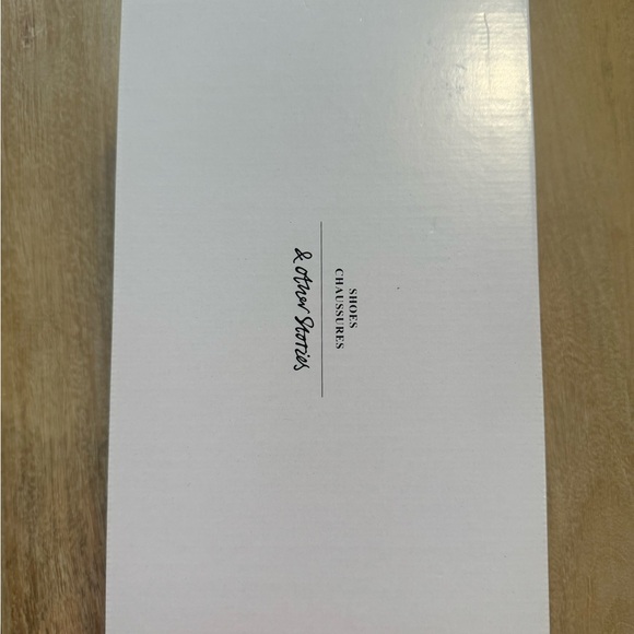 AND OTHER STORIES MOTHER OF PEARL MULE HEELS - Picture 6 of 7